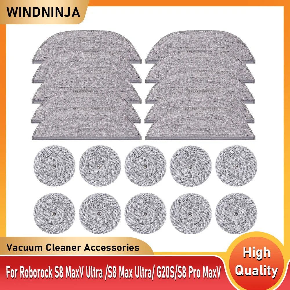 Mop Cloth For Roborock S8 MaxV Ultra S8 Max Ultra G20S Antib