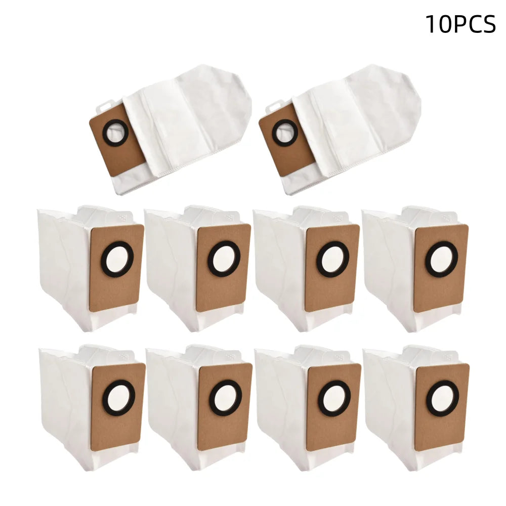 10PCS T20S Replacement Dust Bag Compatible with ILIFE T20S/PX-F063 Sweeping Robot Accessories Dust Bag Non-Woven Filter Dust Bag
