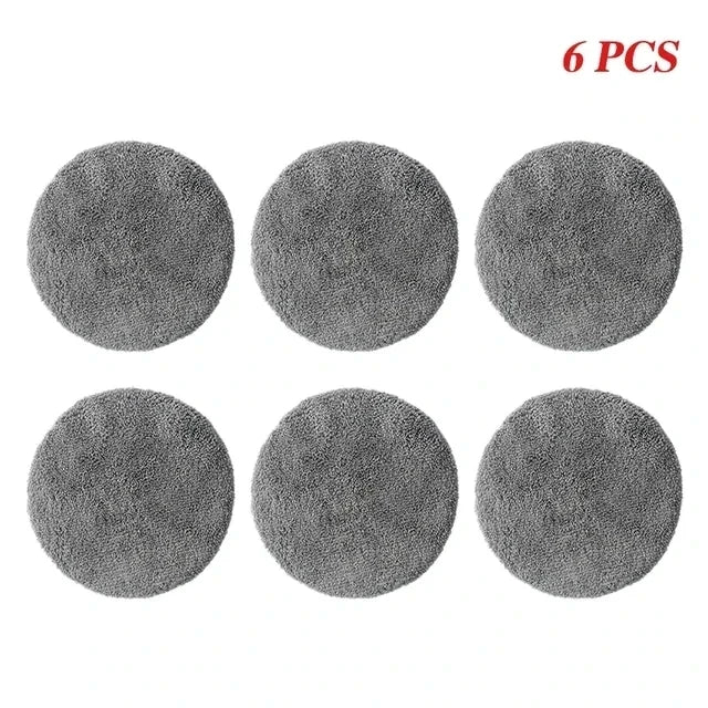For HUTT DDC5 DDC55 C6 Mops Part Pack Electric Window Cleaner Robot Rag MOP Window Glass Cleaning Clothes Kits Fits Cleaner Eufy