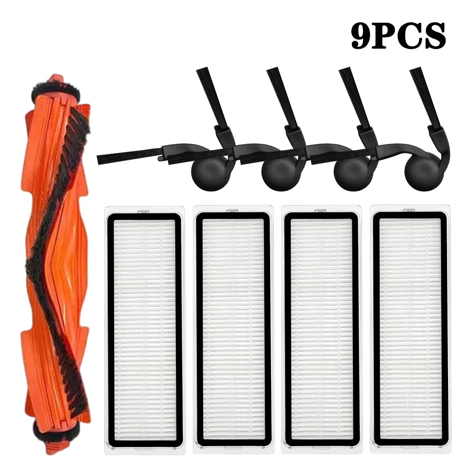 For Xiaomi S40 / OV81 Robot Vacuum Spare Parts Consumables Main Side Brush Hepa Filter Mop Cloth Accessories