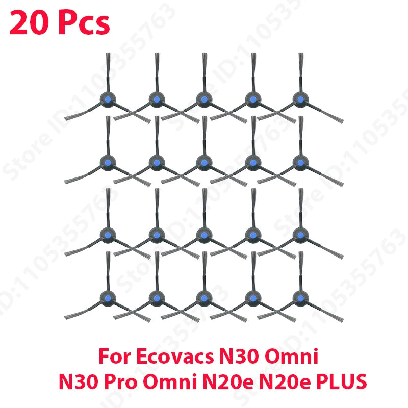 For Ecovacs N30 Omni N30 Pro Omni N20e PLUS Robot Vacuum Cleaning Tools Main Side Brush Filter Accessories