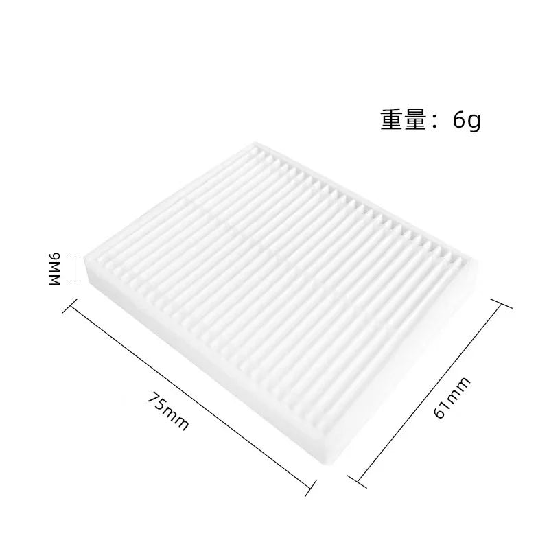 For Xiaomi Robot Vacuum S20 / D106 Accessories Main Side Bru