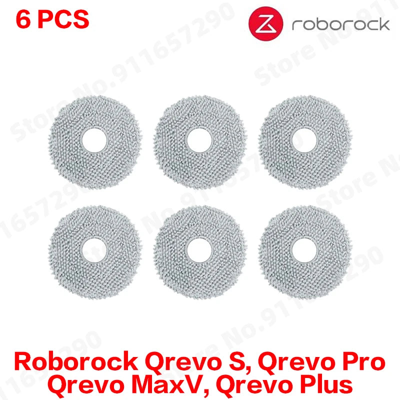 Roborock Qrevo S Qrevo Pro Qrevo MaxV Qrevo Plus Vacuum Parts Main Roller Side Brush Filter Mop Pad Cloth Dust Bag