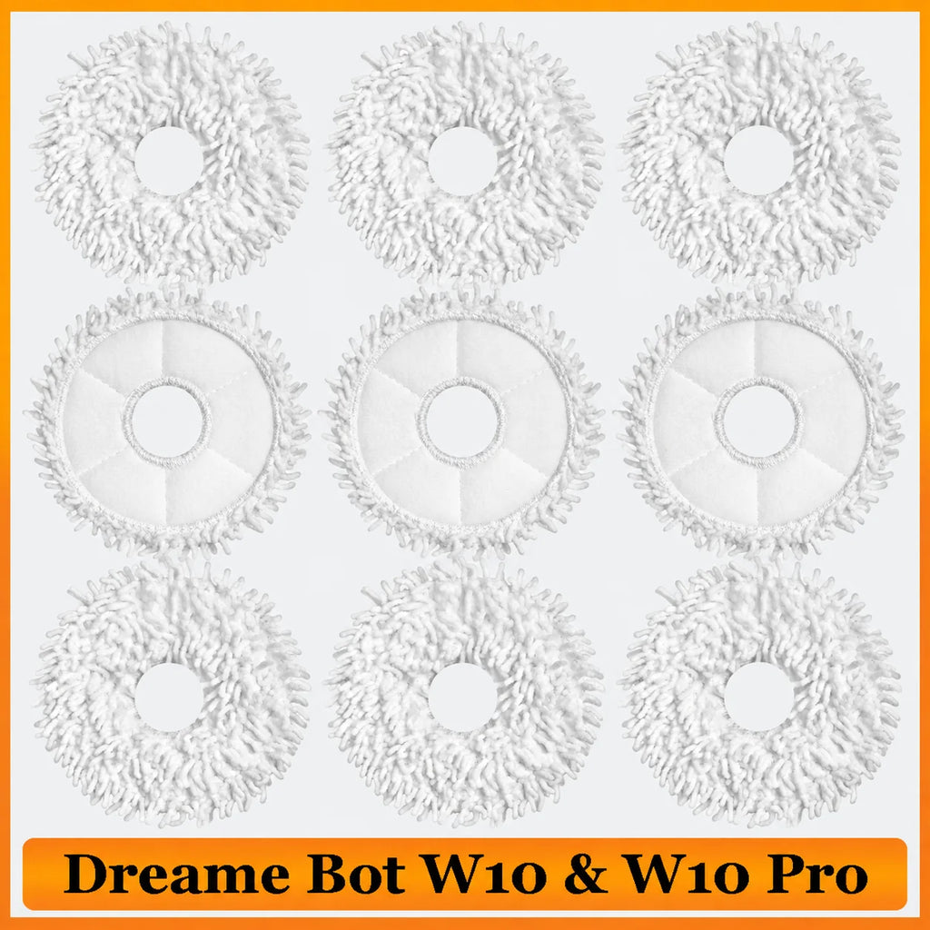 Mop Pad Spare Parts For XiaoMi Dreame Bot W10 & W10 Pro Self
