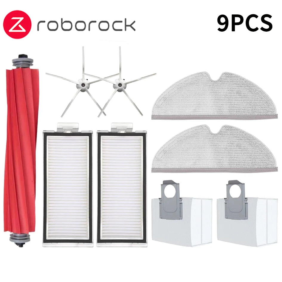 Roborock Q7 Max / Q7 Max+ / Q7 Plus / T8 HEPA Filter Robot Vacuum Cleaner Spare Parts Main Side Brush Mop Cloth Dust Bag