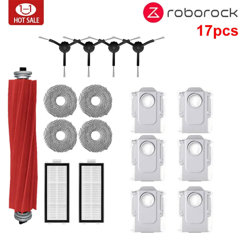 Roborock Q Revo MaxV/Q Revo S/Q Revo Pro Accessory Robot Vacuum Cleaner Dust Bag Main Side Brush HEPA Filter Mop Cloths Spare