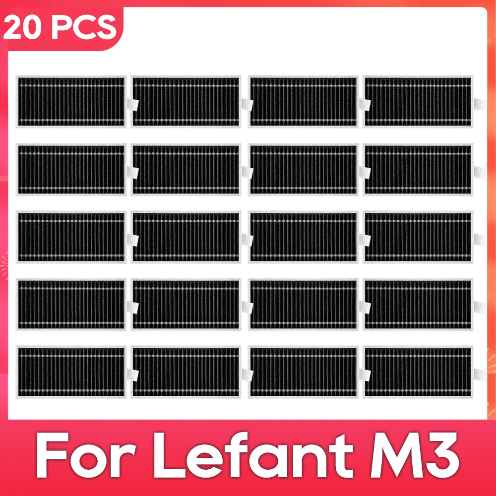 Fit For ( Lefant M3 / M3 MAX / M3L / Gen2 / Gen1 ) Brush Filter Mop Dust Bag Parts Accessories Robot Vacuum Cleaner Kit