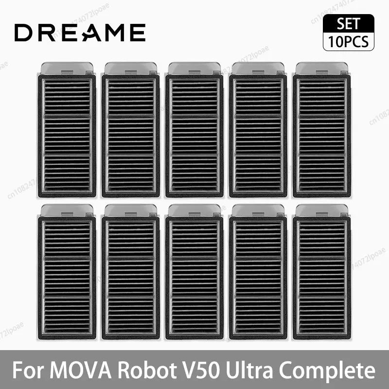 Dreame MOVA V50 Ultra Complete Robot Vacuum Cleaner Replacement Accessories Main Side Brush Mop Cloth Hepa Filter Dust Bag Spare