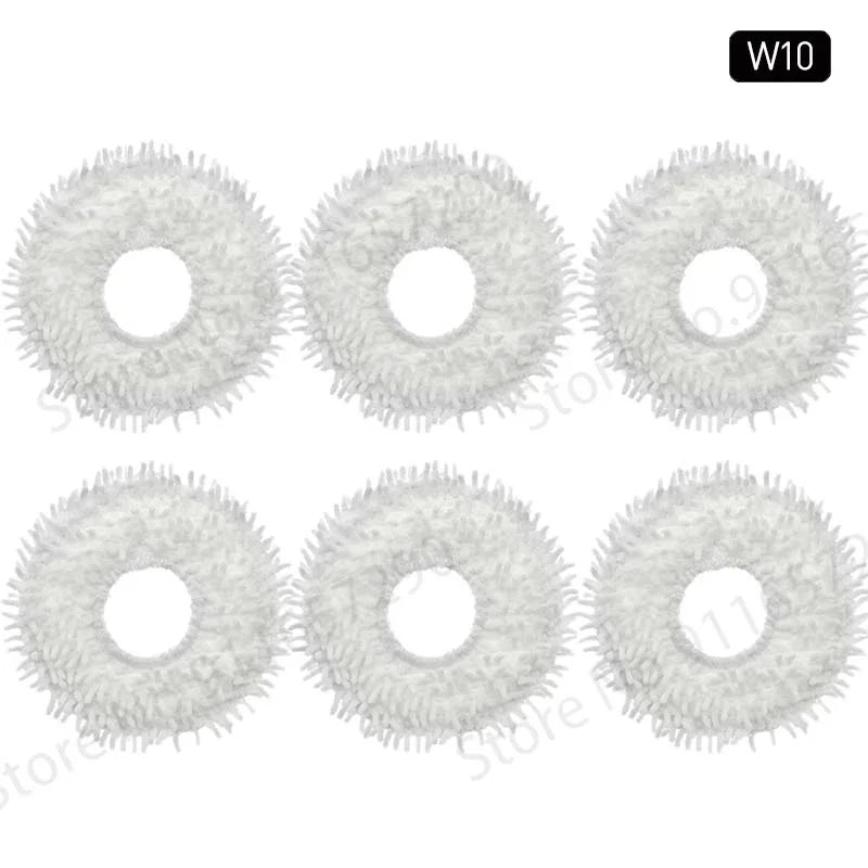 New For Dreame Bot W10 / W10 Pro Mop Pad Spare Parts Robot Vacuum Cleaner Mop Cloths Mop Stents Replacement Accessories