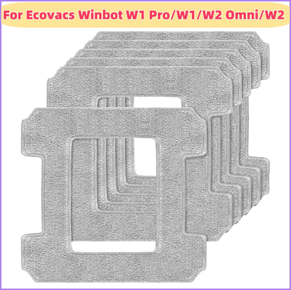 For Ecovacs Winbot W1 Pro / W1 / W2 Omni / W2 Microfibre Mop