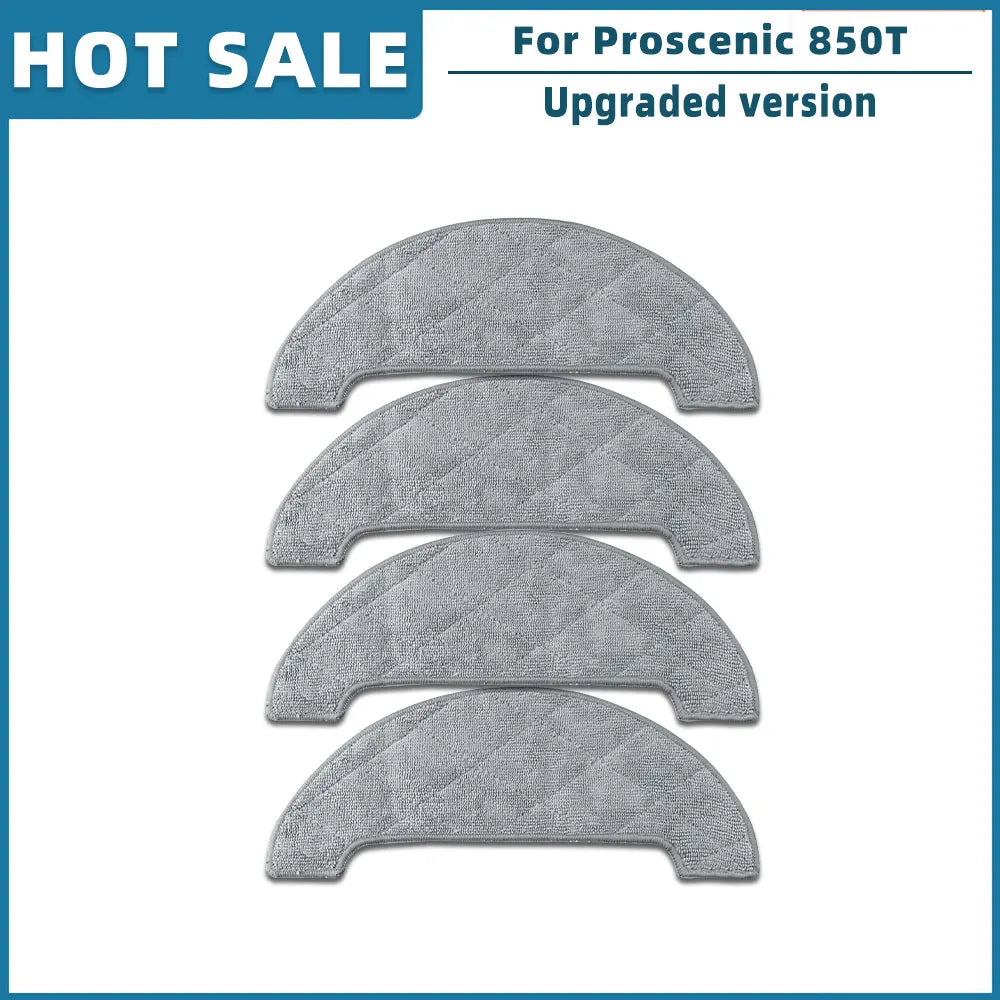 Replacement Accessories For Proscenic 850T Robot Vacuum Cleaner Spare Parts Main Side Brush Filter Hepa Mop Rag Brush Cover