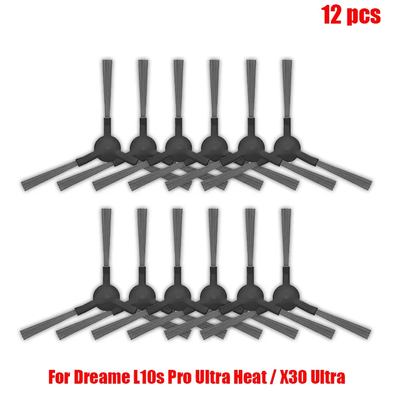 Dreame L10s Pro Ultra Heat / X30 Ultra Robot Vacuum Cleaner Parts Main Side Brush Mop Cloth Hepa Filter Dust Bag Accessories