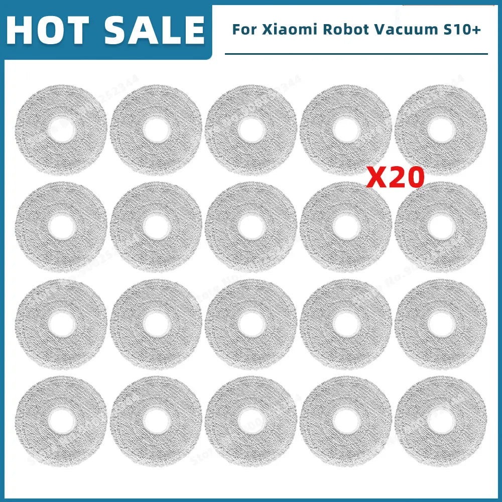 Compatible For Xiaomi Robot Vacuum S20+ / S10 Plus / B108GL / B105 / B108CN B113CN Parts Accessories Filter Main Side Brush Mop