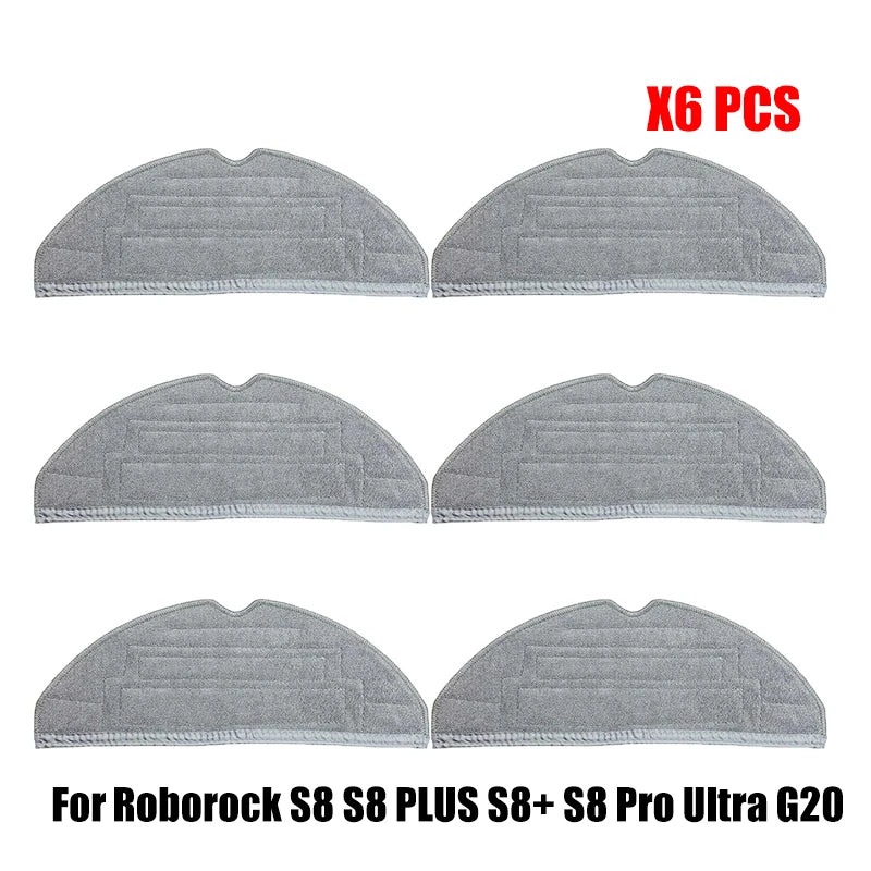 Mop Cloth for Roborock S8 S8 PLUS S8+ S8 Pro Ultra G20 Robot Vacuum Cleaner Accessories Double Vibration Mop Pad Rags Parts