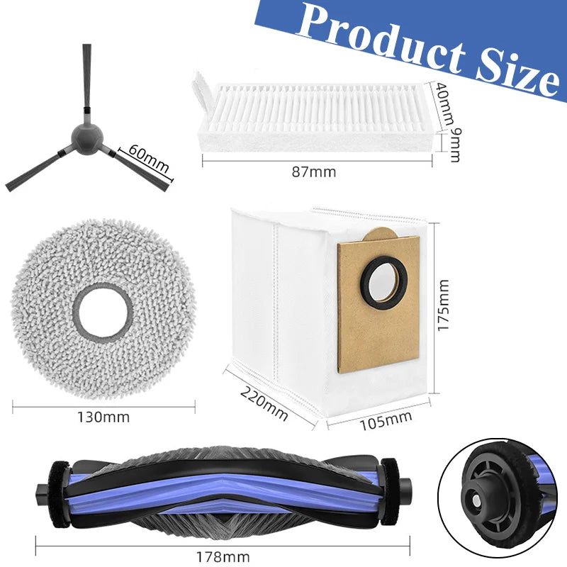 Accessories For Lefant M3 / M3 MAX / M3L HEPA Filters Robot 