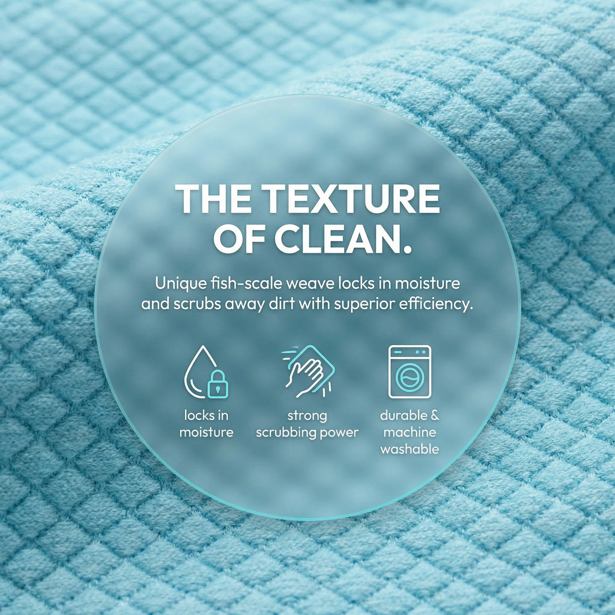 2/4/6/10/12PCS Fish Scale Microfiber Mop Cloth For Xiaomi B1