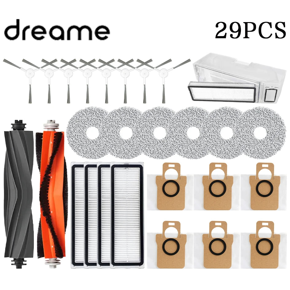 Dreame L10s Ultra L10 Ultra Accessories For XIAOMI Mijia Omni 1S B101CN Robot X10+ Vacuum Main Side Brush Filter Mop Parts