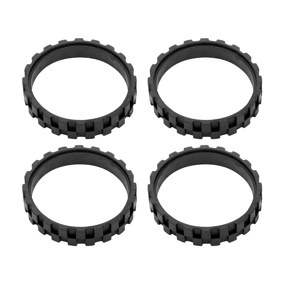 4PCS Robot Tire Rim Vacuum Robot Tires For Wheels Series 5/6