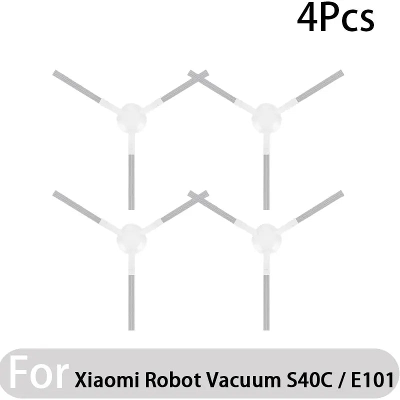 Compatible For (Xiaomi Robot Vacuum S40C / E101 Spare Parts Accessories Kits Main Side brush HEPA Filter
