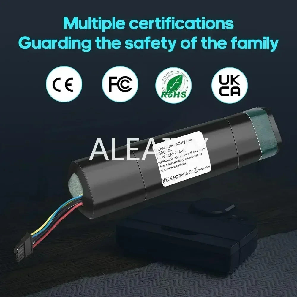 Replacement Battery 14.4v for Neato Botvac Connected D3 D3+D