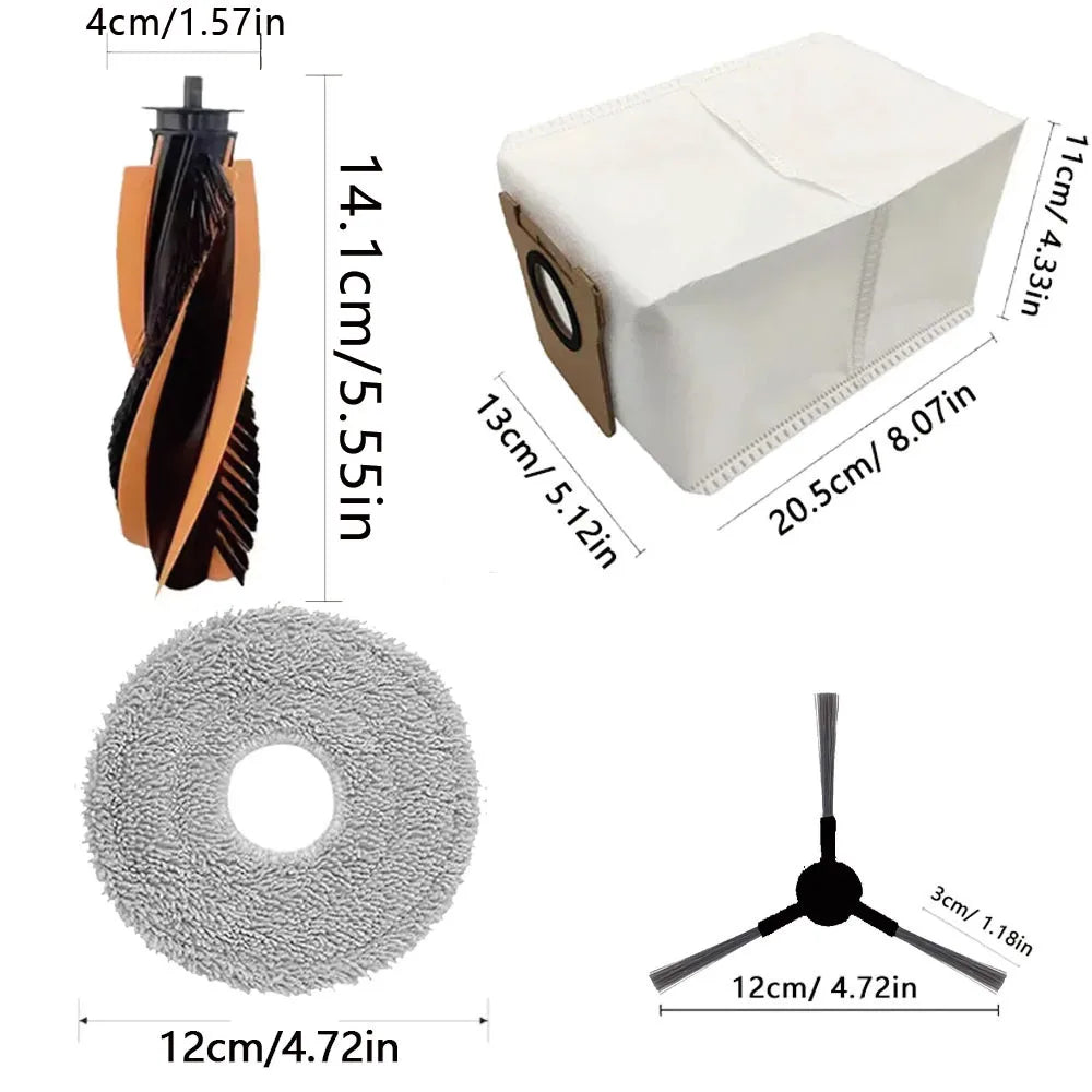 Spare Parts For JONR P20 PRO/T5 Pro Robot Vacuum Cleaner Mai
