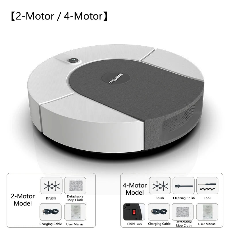 Lenovo 3in1 Robotic Vacuum Cleaner No Wash Sweep &Mopp Integrated Household Large Water Tank Automatic Charging sweeping machine