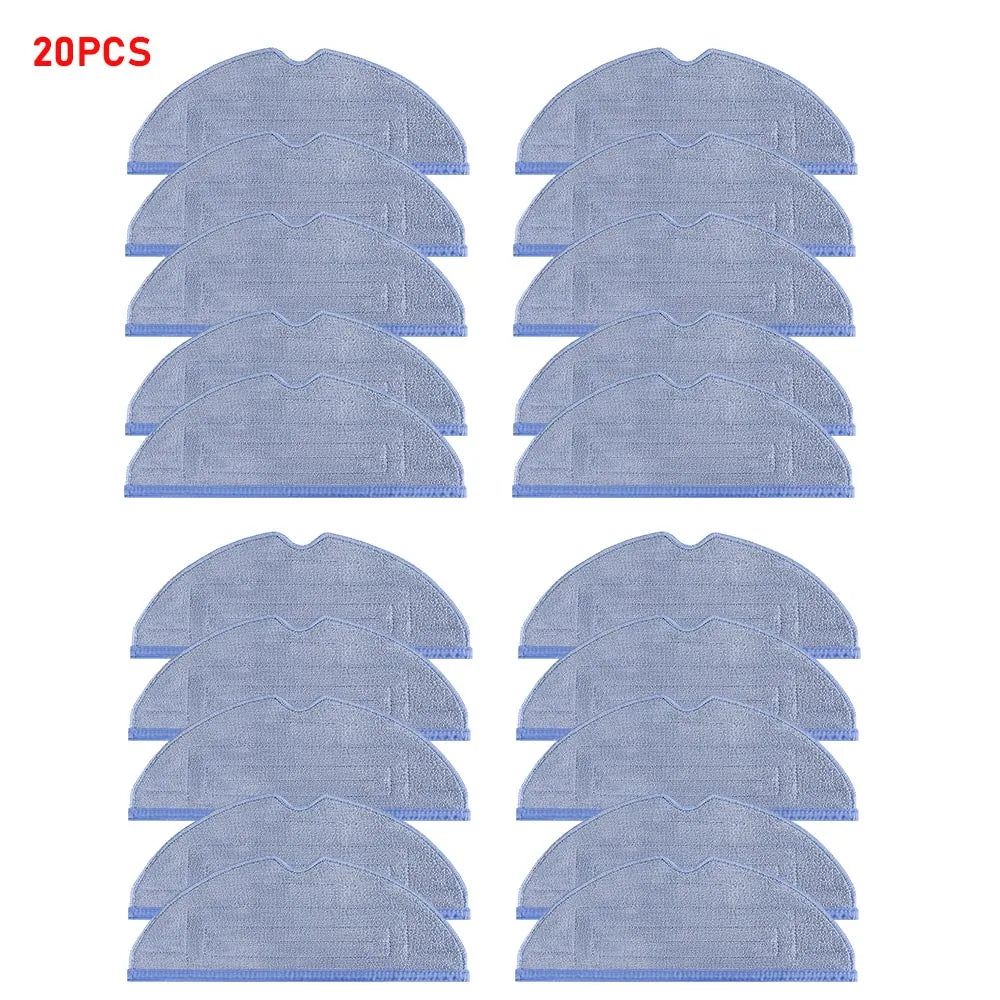 Washable Reusable Mop Cloths For Roborock T7S T8 Plus S7 S7Max S7MaxV Ultra S70 S75 G10 Robot Vacuum Accessories Mop Rags Parts