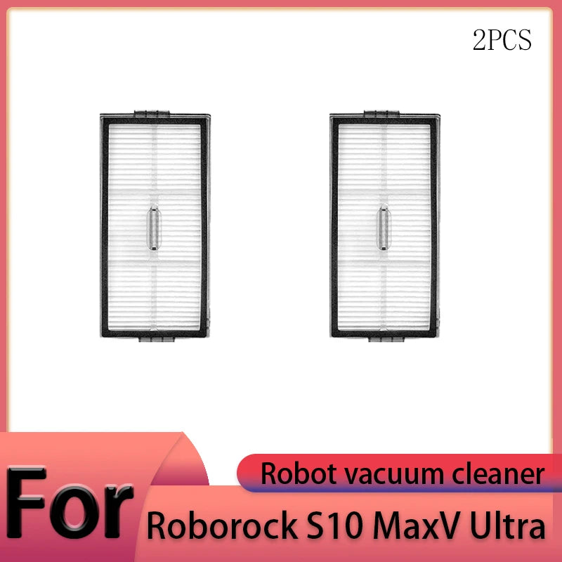 Roborock S10 MaxV Ultra Robot Vacuum Cleaner Accessories Main Brush Side Brush HEPA Filter Mop Cloths Dust Bag Spare Par