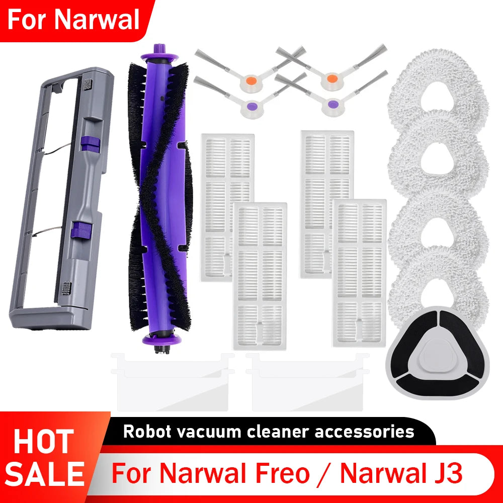 Replacement Parts For Narwal Freo / Narwal J3 Robot Vacuum C