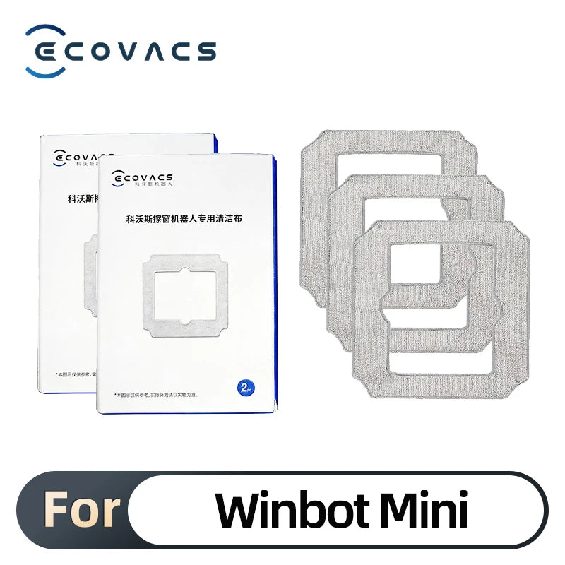 Cleaning Rag for ECOVACS Winbot Mini Window Vacuum Cleaner R
