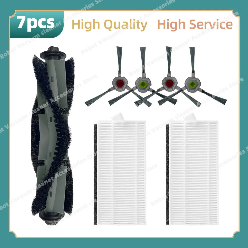 Compatible For AIRROBO P20 Robot Vacuum Cleaner Main Side Brush Hepa Filter Accessories Replacement Spare Parts Attachment Kit