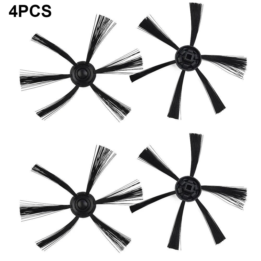 4pcs Side Brushes Kit For MULTILASER HO041 For WAP W100 Vacu