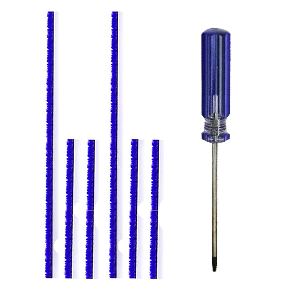 Plush Strips And Soleplate Wheels for Dyson V6 V7 V8 V10 V11 V15 Soft Roller Cleaner Head Strips Felt Strips Replacement Parts