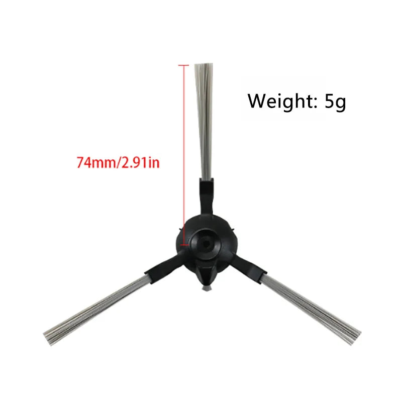 For Xiaomi Robot Vacuum E5 / C108 Spare Parts Side Brush Mop