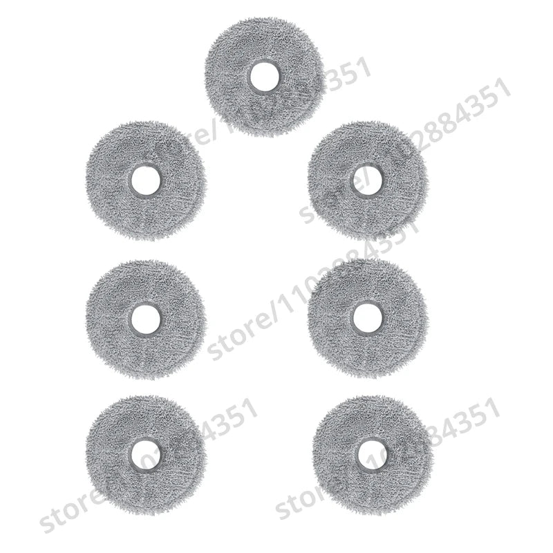 Mop Cloths For Roborock Qrevo Master/Qrevo Slim / V20 / P10S Pro Robot Vacuum Cleaner Parts Rag Mop Pads Accessories