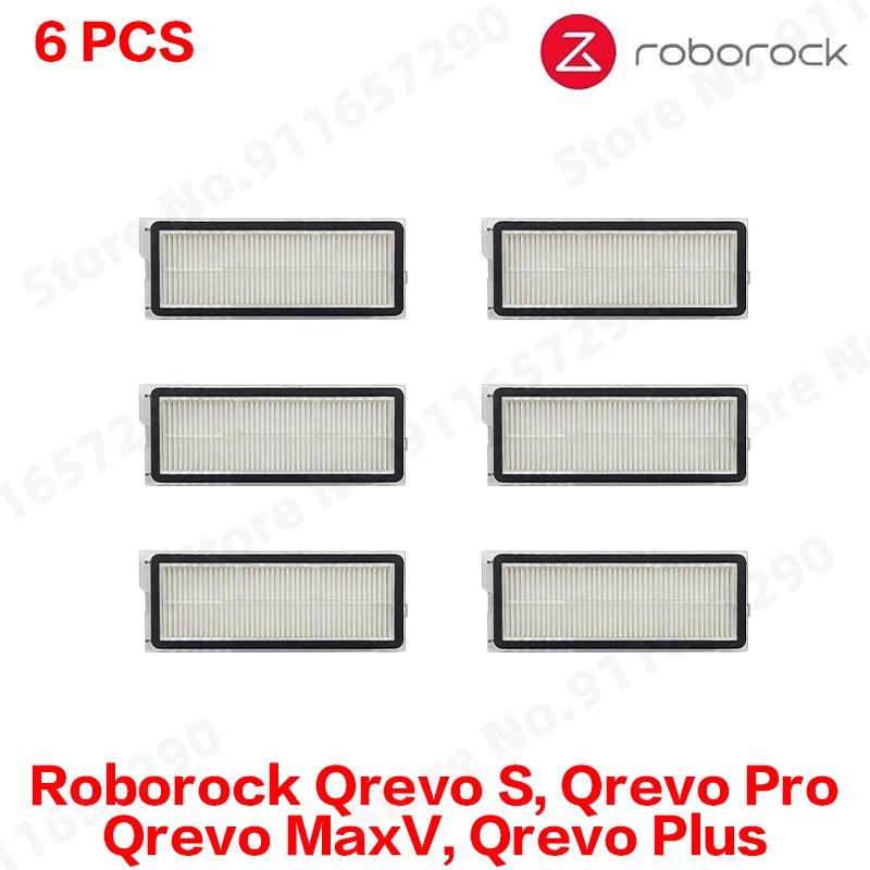 Roborock Qrevo S Qrevo Pro Qrevo MaxV Qrevo Plus Vacuum Parts Main Roller Side Brush Filter Mop Pad Cloth Dust Bag