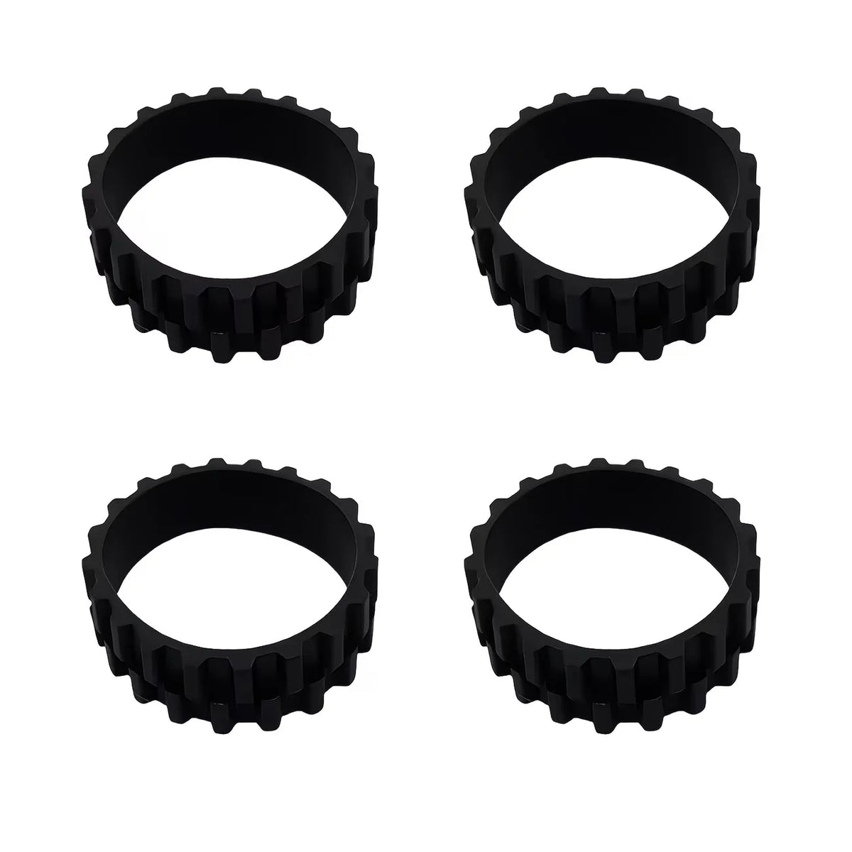Rubber Wheel Leather Ring Suitable for Roborock S50 S55 S51 