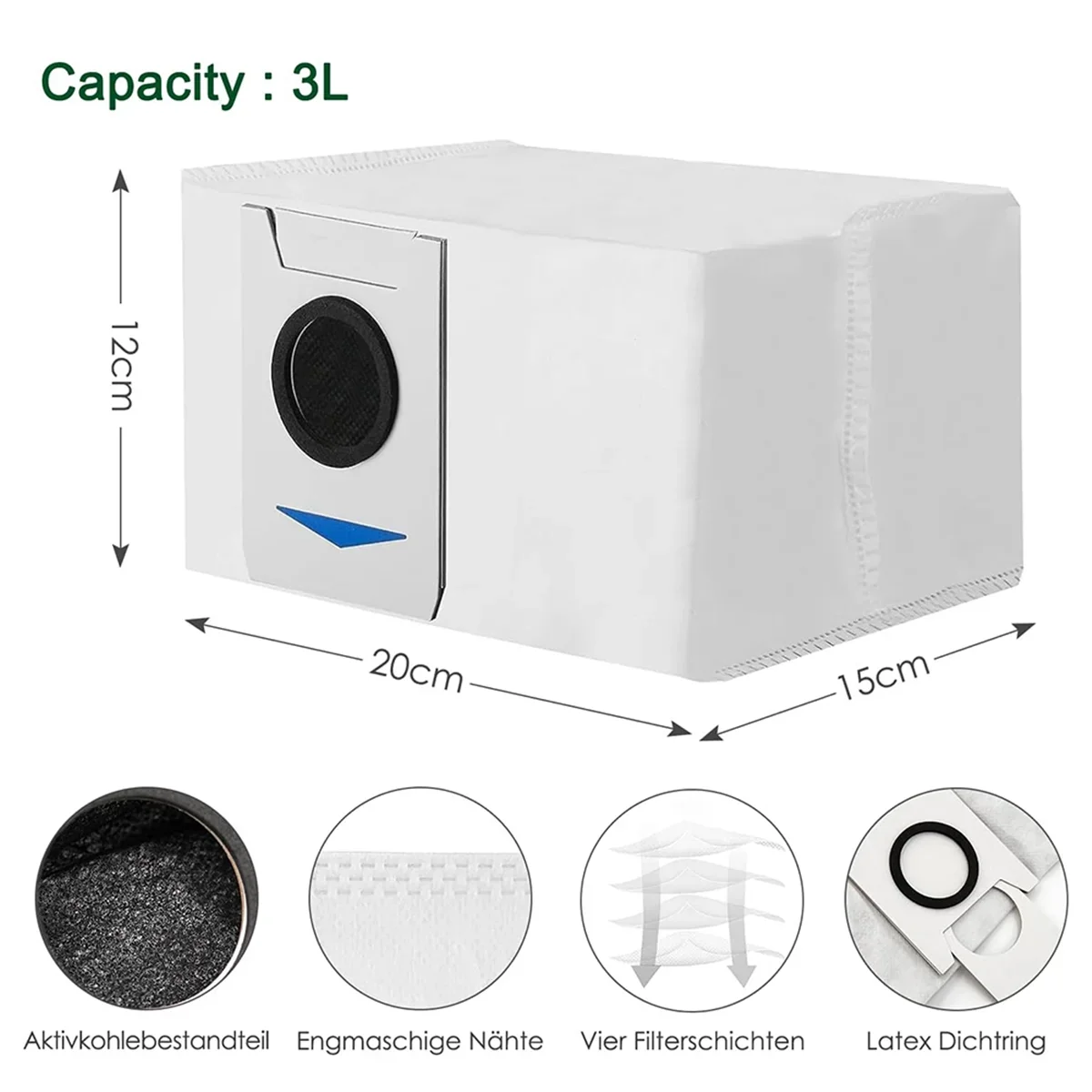 For Ecovacs Deebot T20 OMNI T20e T20 Pro Robot Vacuum Cleane