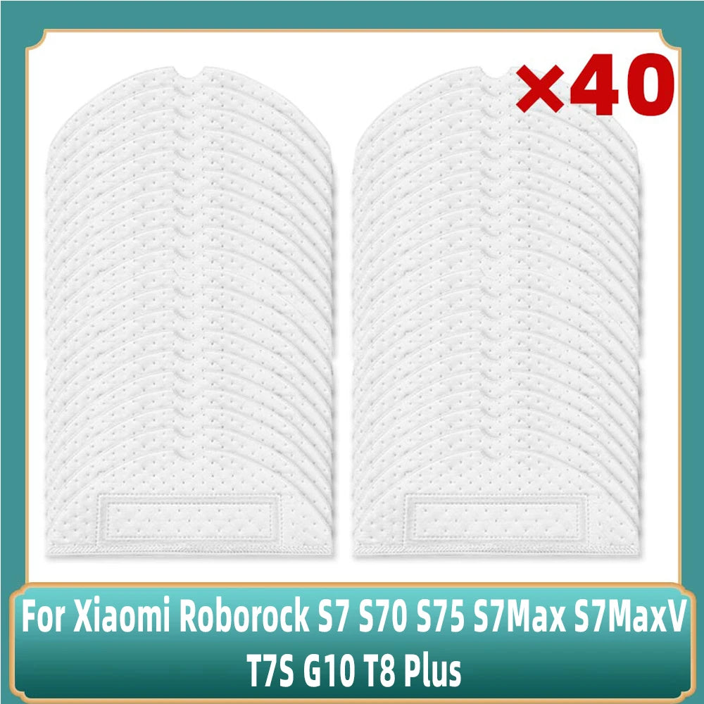 Disposable Mop Cloths Rag For Xiaomi Roborock S7 S70 S75 S7M