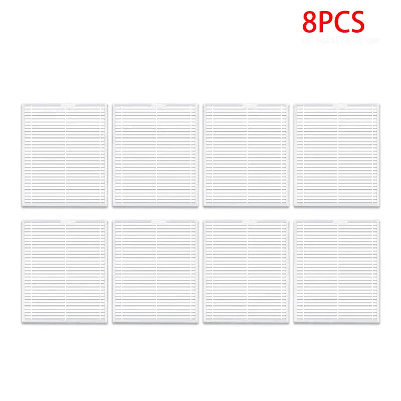 For Xiaomi Robot Vacuum S20 / D106 Accessories Main Side Brush Hepa Filter Mop Cloth Dust Bag Replacement Spare Parts