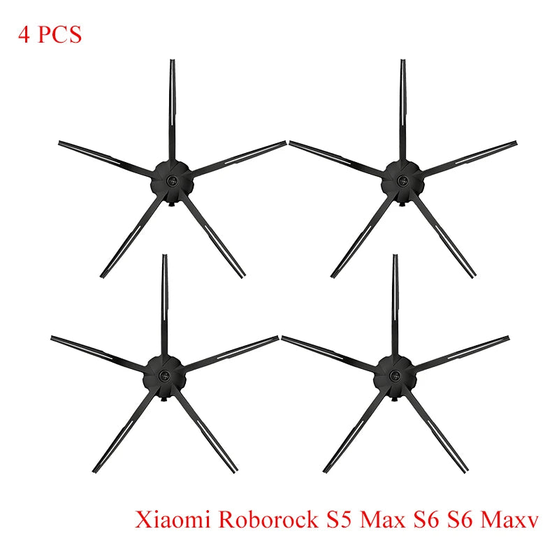 For Xiaomi Roborock S5 Max S6 Maxv Vacuum Cleaner Replacement Kit Roller Brush HEPA Filter Mop Cloth Accessories Spare Parts