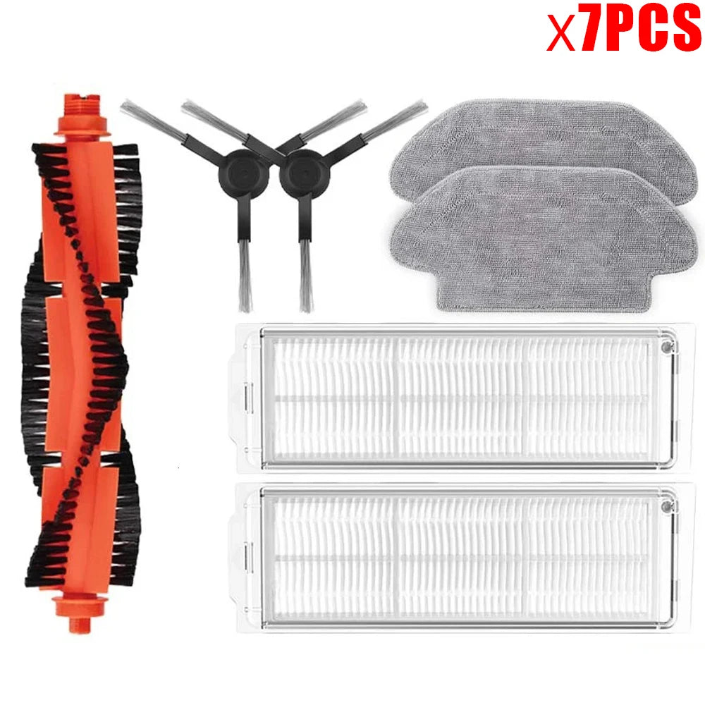 For Xiaomi Robot Vacuum S10 S12 T12 B106GL/Mop 2S XMSTJQR2S /3C B106CN Spare Parts Main Side Brush Filter Mop Replacement Parts