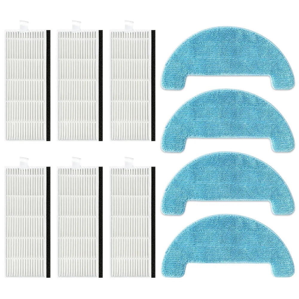 Replacement Accessories For SSAKS 싹스 로봇청소기 ARW-C100 Robot Vacuum Cleaner Side Brush Hepa Filter Mop Rag Fit Home Spare Parts