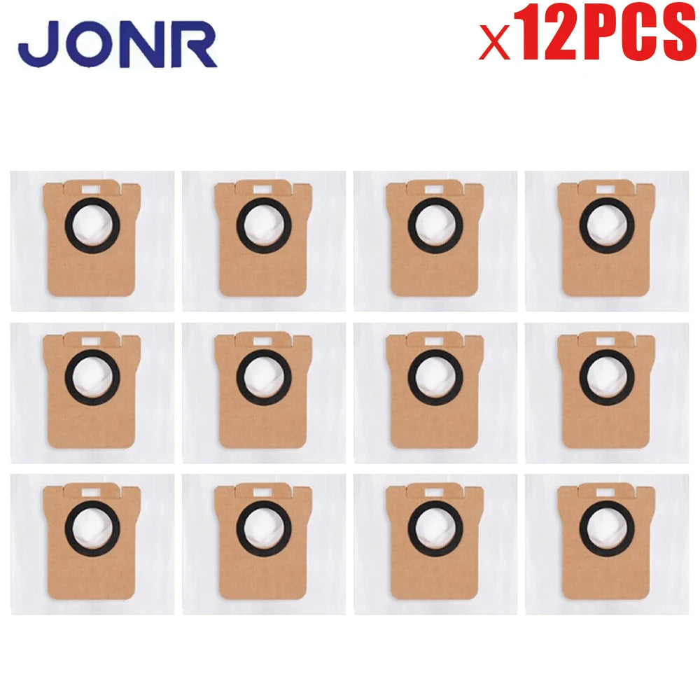 Spare Parts For JONR P20 PRO/T5 Pro Robot Vacuum Cleaner Main Side Brush Hepa Filter Mop Cloth Mop Pad Dust Bag Replacement