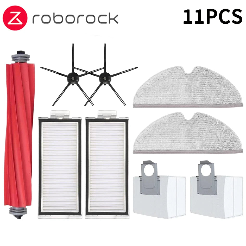 Roborock Q7 Max / Q7 Max+ / Q7 Plus / T8 HEPA Filter Robot Vacuum Cleaner Spare Parts Main Side Brush Mop Cloth Dust Bag