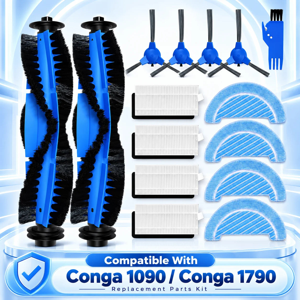 Replacement For Cecotec Conga 1090 1790 Titanium Ultra Robot