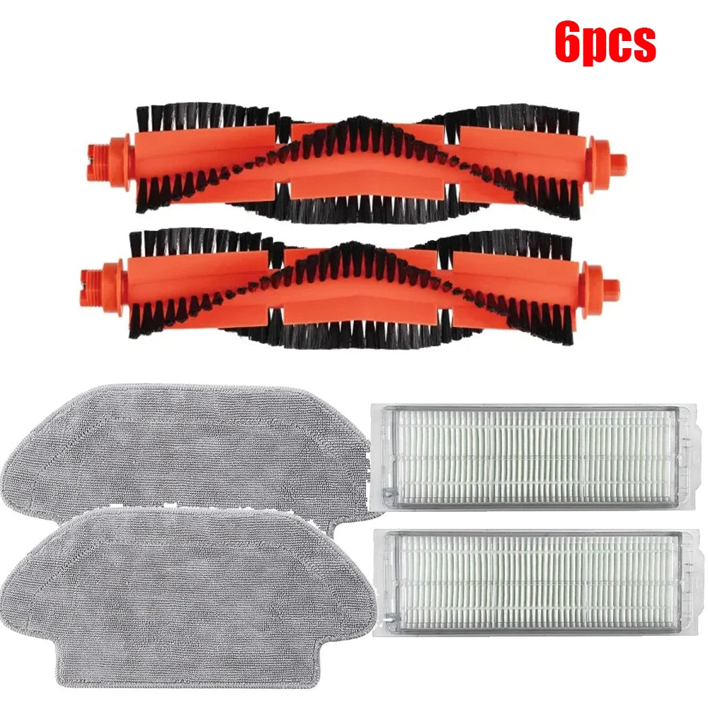 For Xiaomi Mi Robot Mop 2S/Mop P/Mop Pro/XMSTJQR2S/STYTJ02YM Vacuum Cleaner Main Side Brush Hepa Filter Mop Replacement Parts