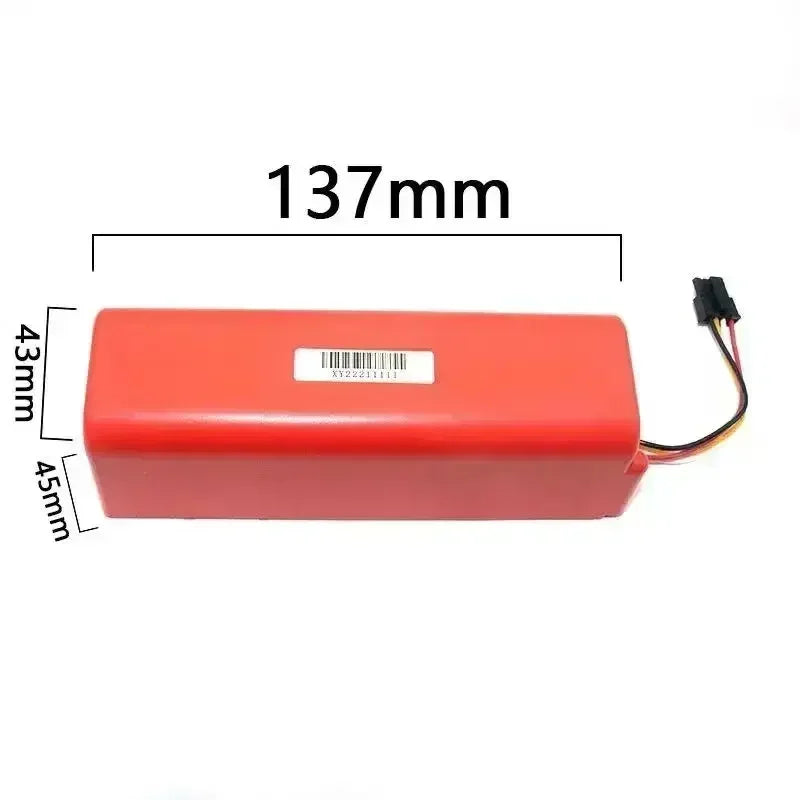 14.4V BRR-2P4S-5200S Robotic Vacuum Cleaner Battery For Xiao