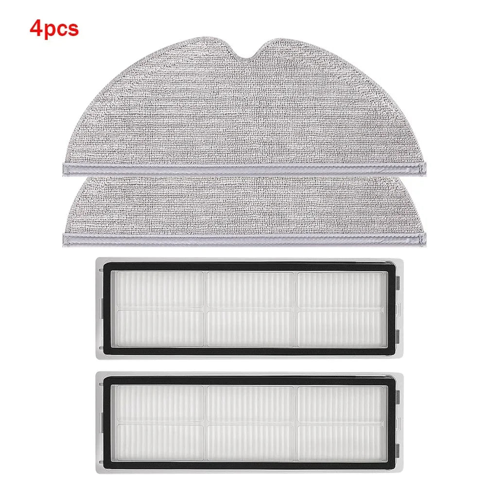 For Xiaomi Mijia 1C 2C 1T STYTJ01ZHM For Dreame F9 Robot Vacuum Cleaner Mops Water Tank Hepa Filter Main Side Brush Dust Box Kit