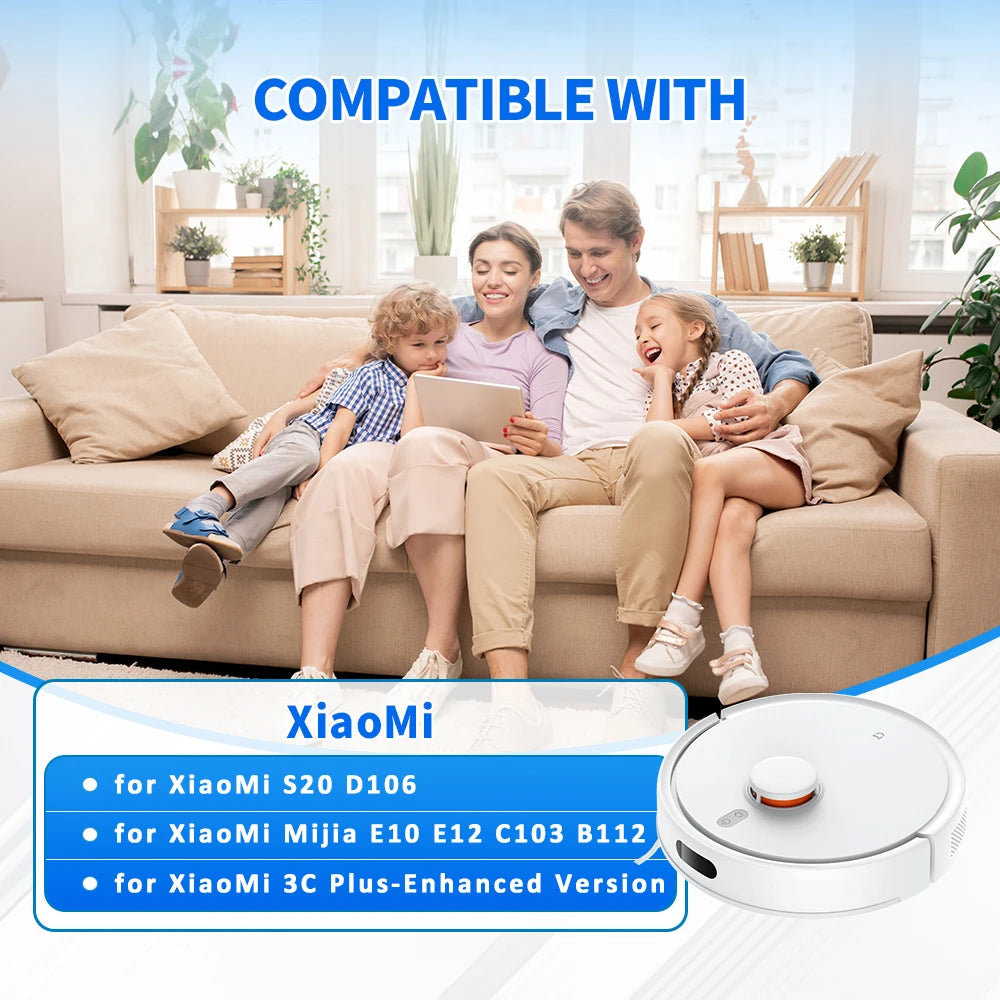 HEPA Filter For Xiaomi E12 E10 B112 S20 D106 E10C 3C Plus C1